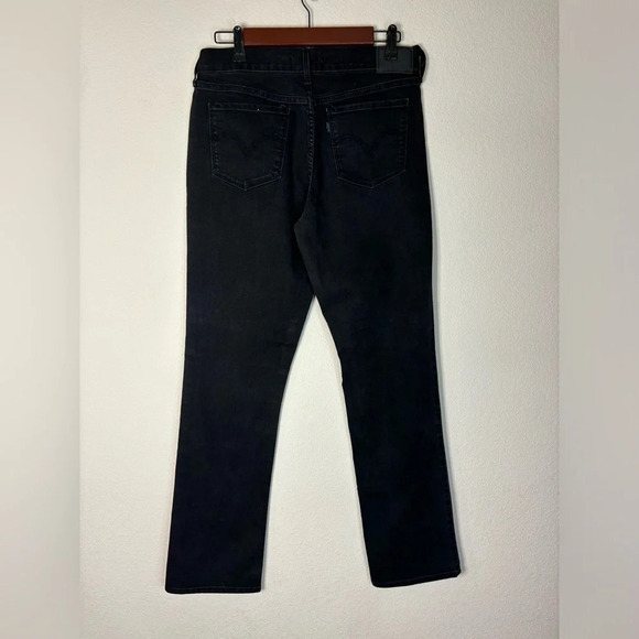 Black Levi’s 505 Straight Leg Jeans - Picture 2 of 6